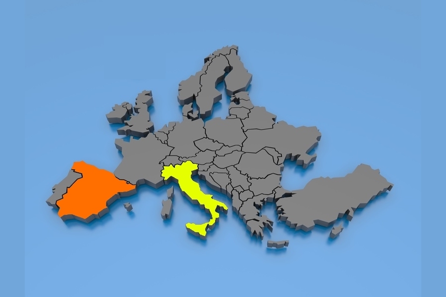 Italie Espagne comment élargir sa zone de chalandis
